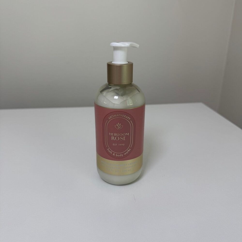 Bath and Body Works Aromatherapy Heirloom Rose Lotion